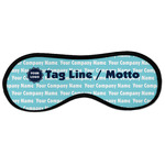 Logo & Company Name Sleeping Eye Masks - Large