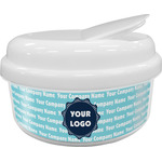 Logo & Company Name Snack Container