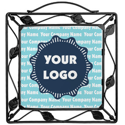 Logo & Company Name Square Trivet