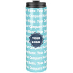 Logo & Company Name Stainless Steel Skinny Tumbler - 20 oz