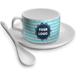 Logo & Company Name Tea Cup - Single