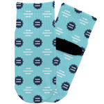 Logo & Company Name Toddler Ankle Socks