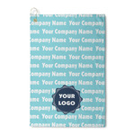 Logo & Company Name Waffle Weave Golf Towel