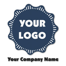 Logo & Company Name Graphic Decal - Small