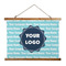 Logo & Company Name Wall Hanging Tapestry - Landscape - MAIN