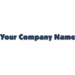 Logo & Company Name Name/Text Decal - Small