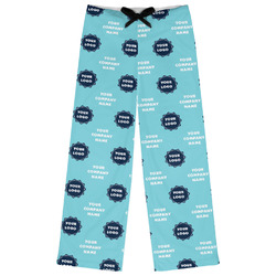 Logo & Company Name Womens Pajama Pants - S