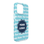 Logo & Company Name iPhone Case - Plastic - iPhone 13 Pro Max