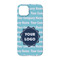 Logo & Company Name iPhone 14 Pro Case - Back