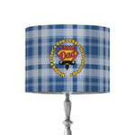 Hipster Dad 8" Drum Lamp Shade - Fabric (Personalized)