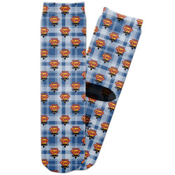 Hipster Dad Adult Crew Socks