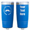 Hipster Dad Blue Polar Camel Tumbler - 20oz - Double Sided - Approval