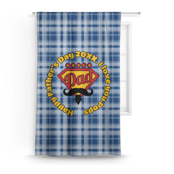 Hipster Dad Curtain Panel - Custom Size (Personalized)