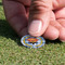 Hipster Dad Golf Ball Marker - Hand