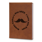 Hipster Dad Leatherette Journal - Large - Double Sided (Personalized)