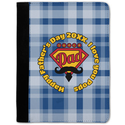 Hipster Dad Notebook Padfolio - Medium w/ Name or Text