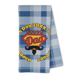 Hipster Dad Kitchen Towel - Microfiber (Personalized)
