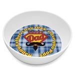 Hipster Dad Melamine Bowl - 8 oz (Personalized)