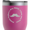 Hipster Dad RTIC Tumbler - Magenta - Close Up