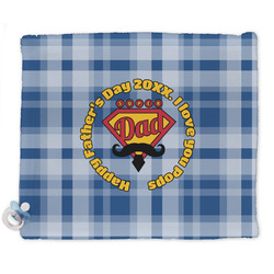 Hipster Dad Security Blanket - Single Sided (Personalized)