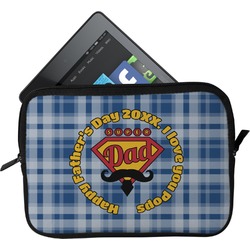 Hipster Dad Tablet Case / Sleeve - Small (Personalized)