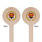 Hipster Dad Wooden 7.5" Stir Stick - Round - Double Sided - Front & Back