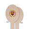 Hipster Dad Wooden Food Pick - Oval - Single Sided - Front & Back