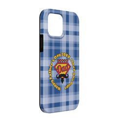 Hipster Dad iPhone Case - Rubber Lined - iPhone 13 (Personalized)