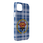 Hipster Dad iPhone Case - Plastic - iPhone 14 Pro Max (Personalized)