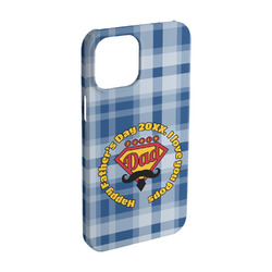 Hipster Dad iPhone Case - Plastic - iPhone 15 (Personalized)