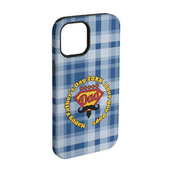 Hipster Dad iPhone Case - Rubber Lined - iPhone 15 (Personalized)