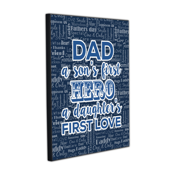 Custom My Father My Hero Wood Prints