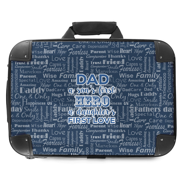 Custom My Father My Hero Hard Shell Briefcase - 18"