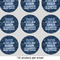 My Father My Hero 2" Multipurpose Round Labels - Sheet