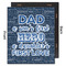 My Father My Hero 20x24 Wood Print - Front & Back View