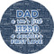 My Father My Hero 3" Multipurpose Round Labels - Single Sticker