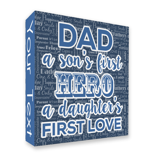 Custom My Father My Hero 3 Ring Binder - Full Wrap - 2"