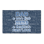 My Father My Hero 3' x 5' Indoor Area Rug