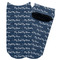 My Father My Hero Adult Ankle Socks - Single Pair - Front and Back