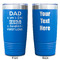 My Father My Hero Blue Polar Camel Tumbler - 20oz - Double Sided - Approval