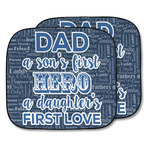 My Father My Hero Car Sun Shade - Two Piece