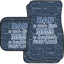 My Father My Hero Car Floor Mats Set - 2 Front & 2 Back