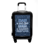 My Father My Hero Carry On Hard Shell Suitcase