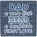 My Father My Hero Ceramic Tile Hot Pad