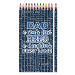 My Father My Hero Colored Pencils