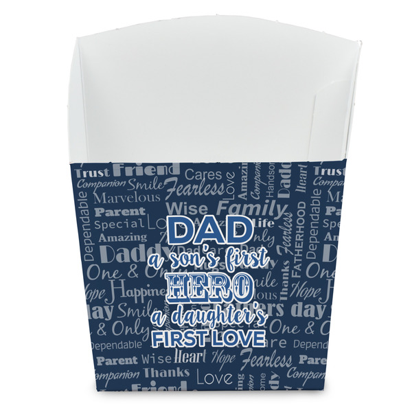 Custom My Father My Hero French Fry Favor Boxes