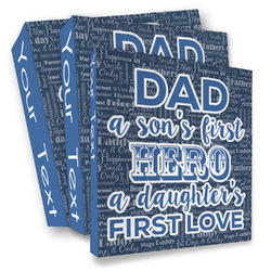 My Father My Hero 3 Ring Binder - Full Wrap