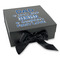 My Father My Hero Gift Boxes with Magnetic Lid - Black - Front (angle)
