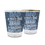 My Father My Hero Glass Shot Glass - 1.5 oz