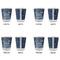 My Father My Hero Glass Shot Glass - Standard - Set of 4 - APPROVAL